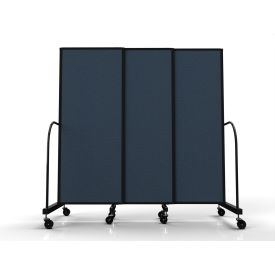 Safeflex Bullet Resistant Sliding Divider, 7'2"W x 6'10"H, Lake