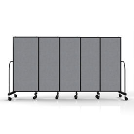 Safeflex Bullet Resistant Sliding Divider, 11'3''W x 6'10"H, Granite