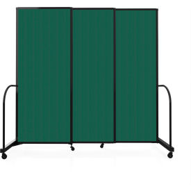 Safeflex Bullet Resistant Sliding Divider, 7'2"W x 6'10"H, Mallard