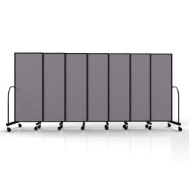 Safeflex Bullet Resistant Sliding Divider, 15'6"W x 6'10"H, Select Gray