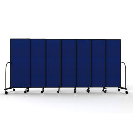 Safeflex Bullet Resistant Sliding Divider, 15'6"W x 6'10"H, Royal Blue