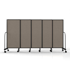 Safeflex Bullet Resistant Sliding Divider, 11'3''W x 6'10"H, Desert