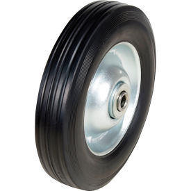 Hard Rubber Wheel, 8" Dia., 175 lb. Capacity