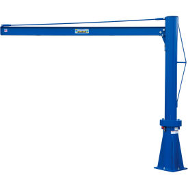 Multi-Station Jib Crane, 96" I-Beam, 1000 lb. Capacity, Blue
