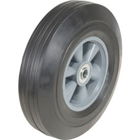 Hard Rubber Wheel, 10" Dia., 400 lb. Capacity
