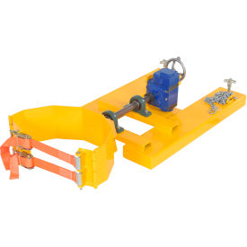 Steel Right Angle Drum Rotator Fits, 55 Gallon, Plastic, 1200 lb Capacity