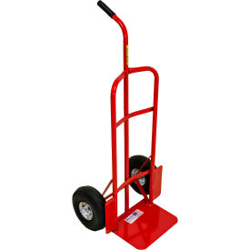 Pail Hand Truck with Pin Handle, Pneumatic Wheels, 800 lb. Capacity