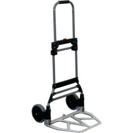 Foldable Steel Hand Truck, 250 lb Capacity