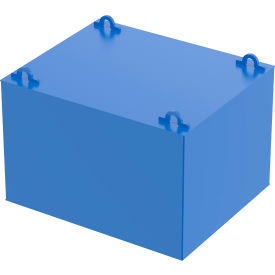 Steel Cantilever Hoist Ballast, 2000 lb Capacity, Blue