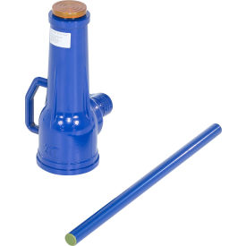 Steel Mechanical Screw Jack, 8-7/16"L x 6-5/16"W x 35-3/4"H, 40000 lb. Capacity, Blue