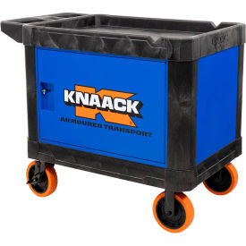 Armoured Transport, 750 lb. Capacity, 45-1/2"L x 27"W x 37"H, Blue