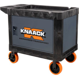 Armoured Transport, 750 lb Capacity, 45-1/2"L x 27"W x 37"H, Gray
