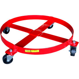 Drum Dolly For 55 Gallon, Poly Wheels 800 lb. Capacity