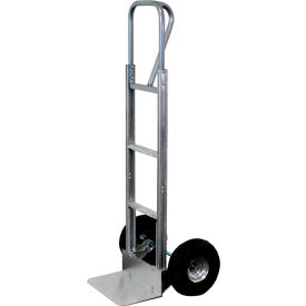 Modular Aluminum Truck with P-Handle, 10" Pneumatic Wheels, 600 lb. Capacity