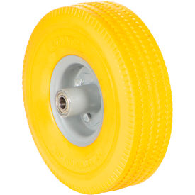Polyurethane Solid Foam Wheel, 10" Dia., 300 lb. Capacity