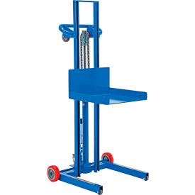 Steel Low Profile Lite Load Lift With Foot Pump, 29-13/16"L x 30-1/2"W x 66"H