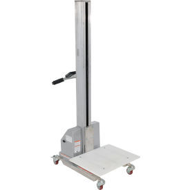 Aluminum Quick Lift DC Powered Lift, 36-1/8"L x 23-1/2"W x 70-3/16"H, 175 lb Capacity