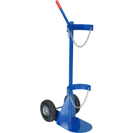 Portable Economy Cylinder Lifter with Pneumatic Wheels, 500 lb. Capacity