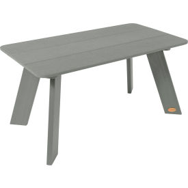Italica Modern Coffee Table, 17-3/4" x 31", Coastal Teak