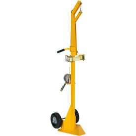 Portable Cylinder Lifter with Pneumatic Wheels, 300 lb. Capacity