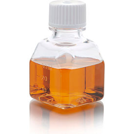 Diamond Real Seal Square Media Bottle, 30 mL Cap., 24/Case