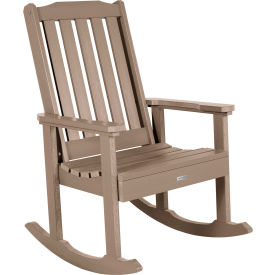 Lehigh Outdoor Rocking Chair, Woodland Brown
