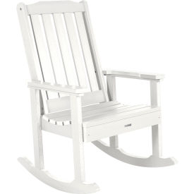 Lehigh Outdoor Rocking Chair, White