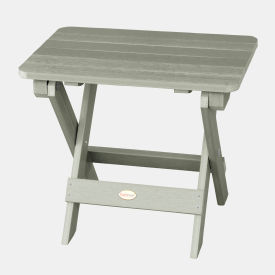 Adirondack Folding Side Table, 14" x 20", Eucalyptus