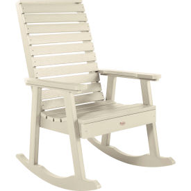 Weatherly Outdoor Rocking Chair, Whitewash
