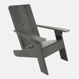Italica Modern Adirondack Chair, Coastal Teak
