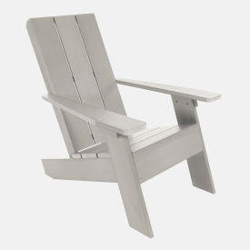 Italica Modern Adirondack Chair, Harbor Gray