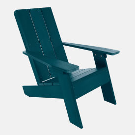 Italica Modern Adirondack Chair, Nantucket Blue
