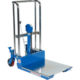 Steel Portable Welded Hydraulic Hefti-Lift, 36"L x 23"W x 55"H, 880 lb Capacity