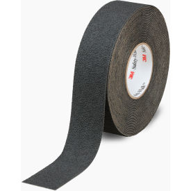 Slip-Resistant Medium Resilient Tape & Tread, 4"W x 60'L, Black