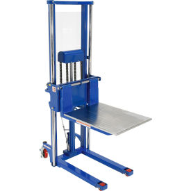 Steel Portable Foot Pump Hefti-Lift, 51"L x 29"W x 79-3/8"H, 1500 lb. Capacity