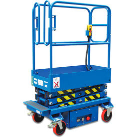 Steel Electric Order Picker, 49-7/16"L x 30-11/16"W x 70-7/8"H, 500 lb Capacity