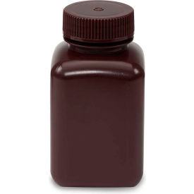 Diamond Real Seal Lab Bottle w/Screw Cap, 250 mL, 12/Pack