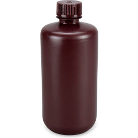 Diamond Essentials Bottle w/Screw Cap, 500mL Amber, 125/Case