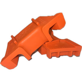 Drum Clip For Iso Open Head Drums, Orange, Pack of 20