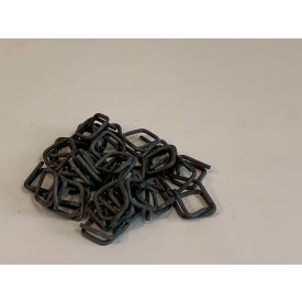 Heavy Duty Phosphate Wire Buckle, 1-1/4" Strap Width, Black, Pack of 250