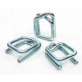 Heavy Duty Galvanized Wire Buckle, 3/4" Strap Width, Silver, Pack of 1000