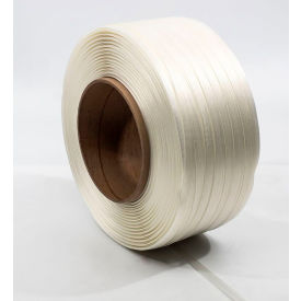3500# Composite Cord Strapping, 1-1/4"W x 770'L, White