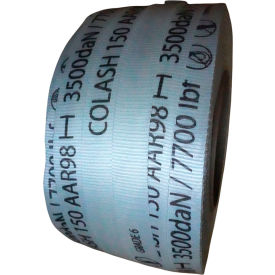 7700# Cross-Woven Cord Strapping, 1-1/2"W x 656'L, White