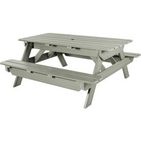 Hometown 72" A-Frame Rectangular Picnic Table, Eucalyptus