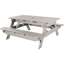 Hometown 72" A-Frame Rectangular Picnic Table, Harbor Gray