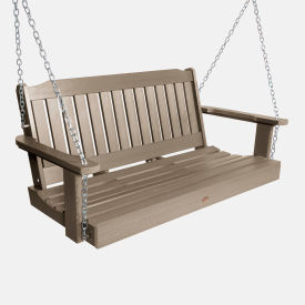 Lehigh 4' Porch Swing, Woodland Brown