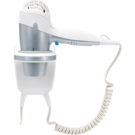 Greensense Mid-Size Wall Mount Hair Dryer, White