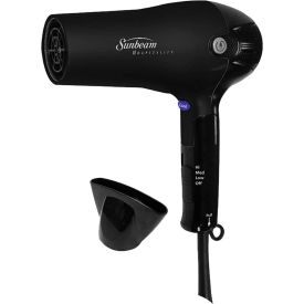 Retractable Folding Hand Held Dryer with Concentrator, Black