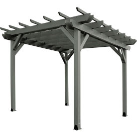 Bodhi 12' x 12' Pergola, Coastal Teak