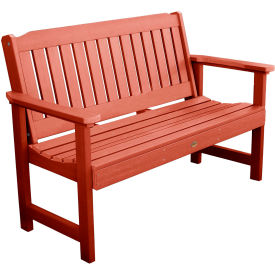 Lehigh 5' Garden Bench, Rustic Red